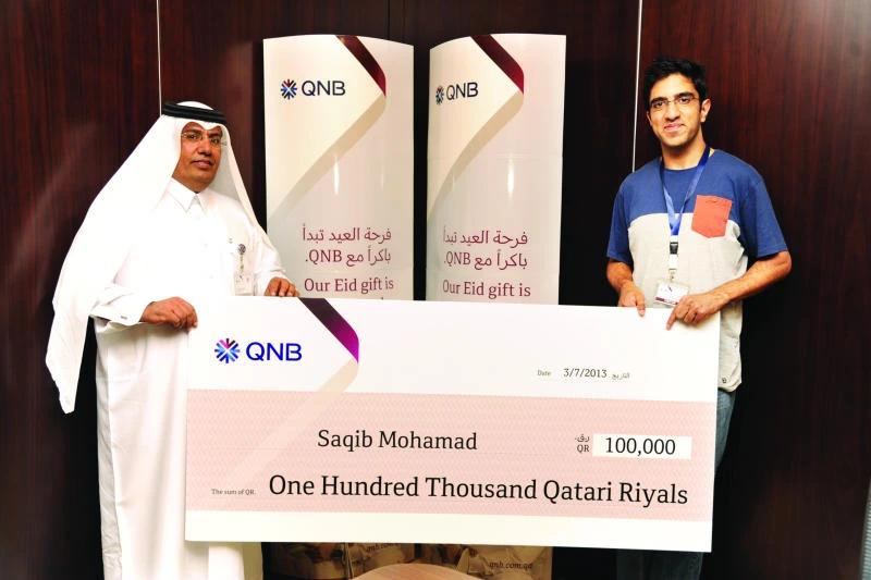 QNB announces first winner of its 100,000-riyal prize
