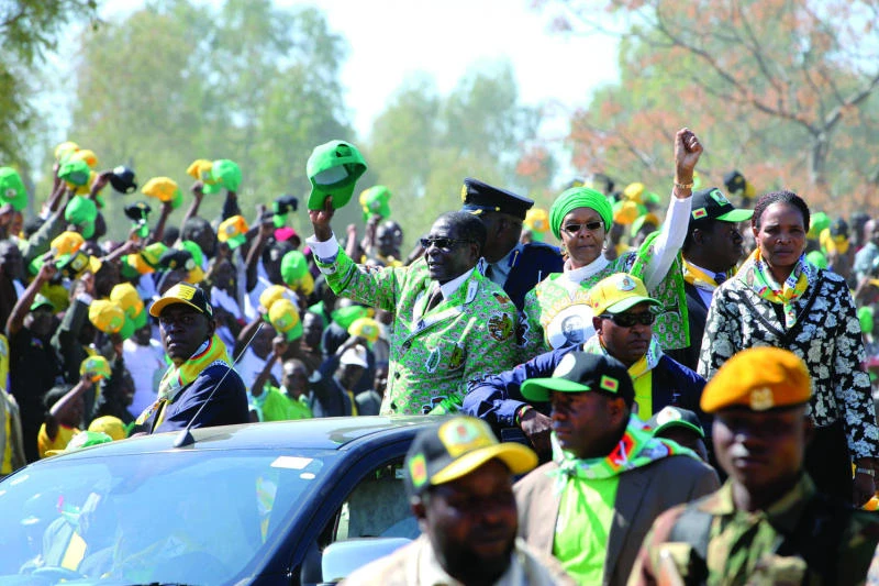 89-year-old Mugabe hits the campaign trail