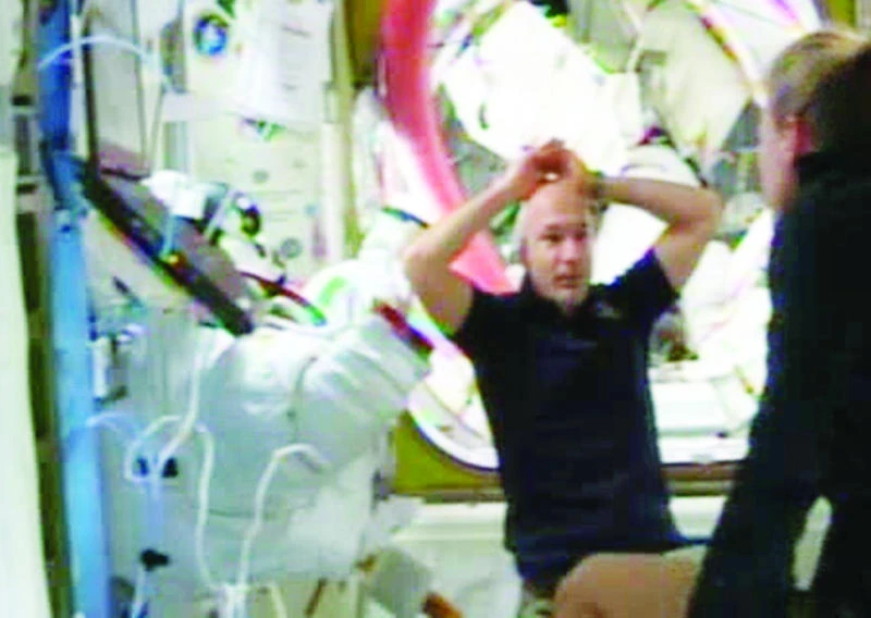 NASA perplexed as astronaut’s helmet leak halts spacewalk