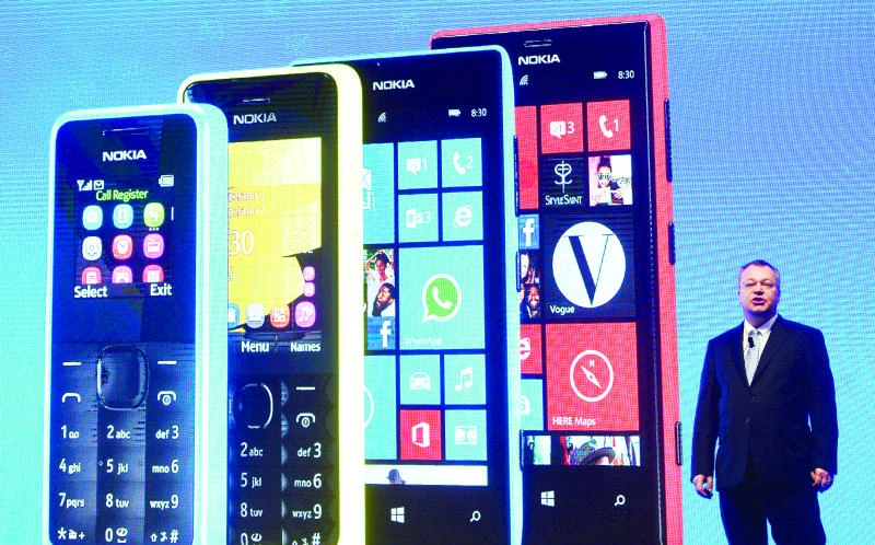 Nokia shares drop after weak sales