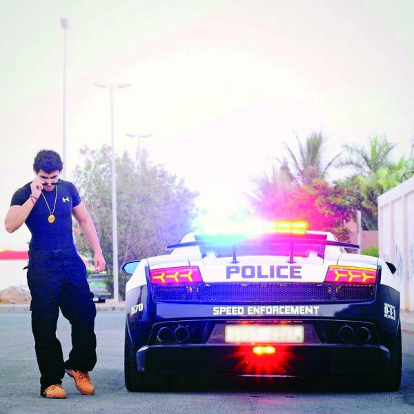 Lamborghini that drew unwanted attention