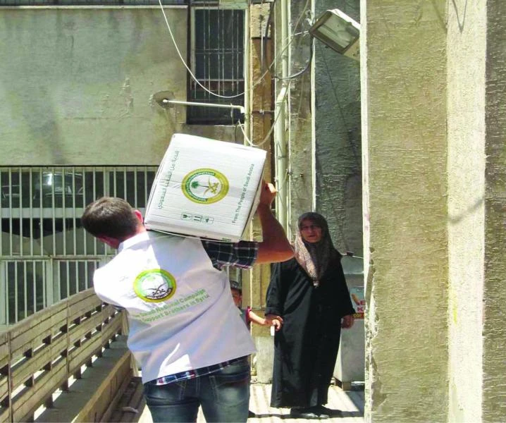 KSA distributes Ramadan kits among refugees