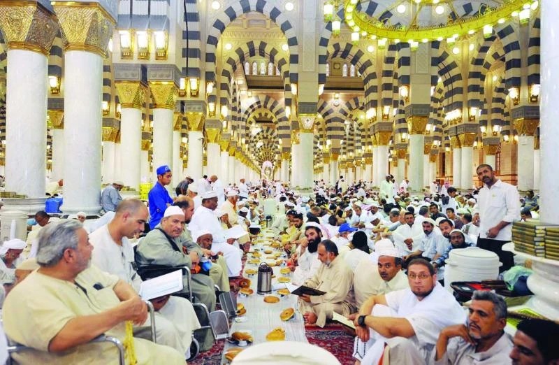 Iftar meals for 250,000 in Madinah every day