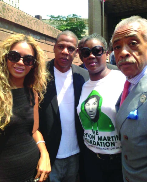 Jay Z and Beyonce join US protests over slain teen