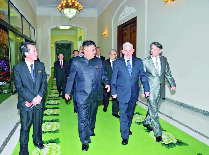 Assad regime strengthens ties with military ally Pyongyang