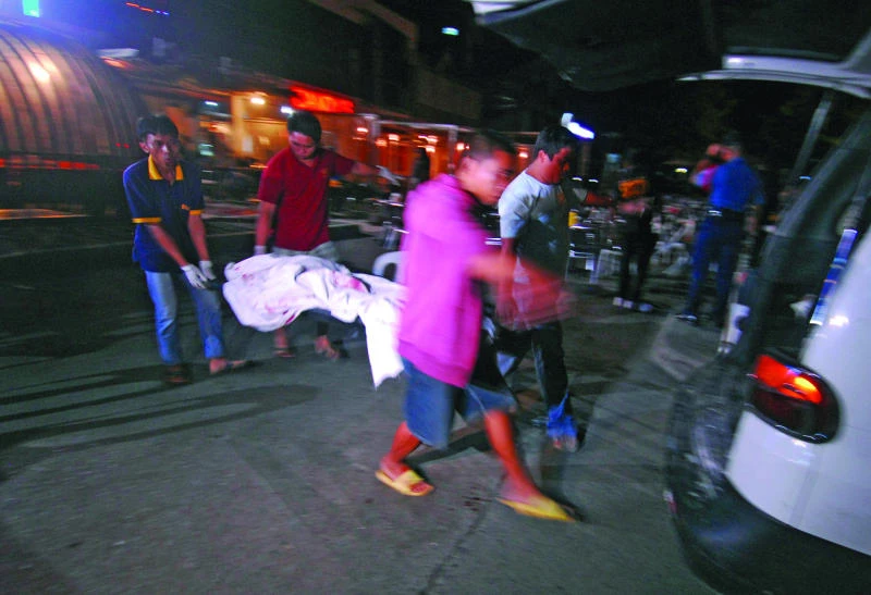 Doctors among dead in Philippines hotel blast