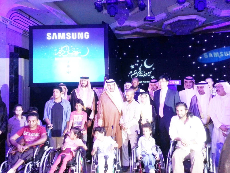 Brand success: Samsung
promotes Saudi projects