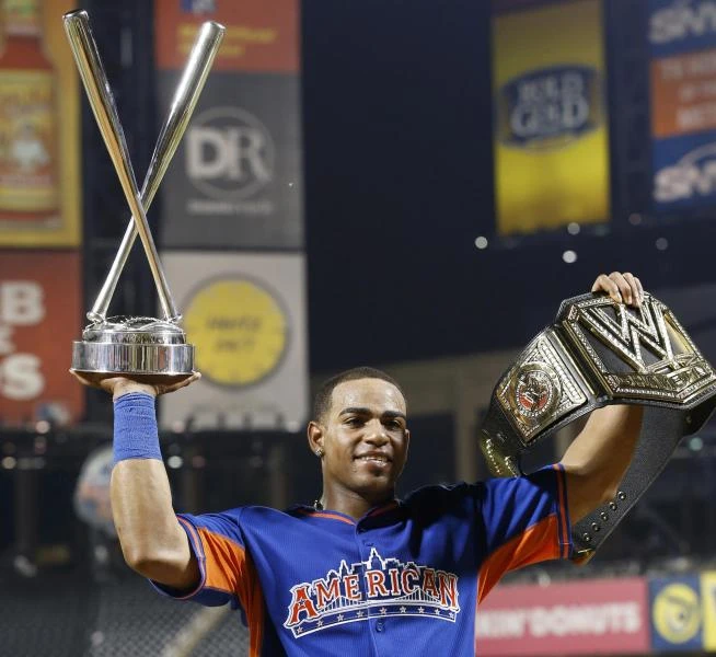 Cespedes wins All-Star Home Run Derby
