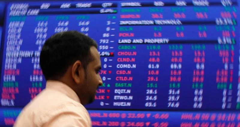 Sri Lanka stocks at 1-week high