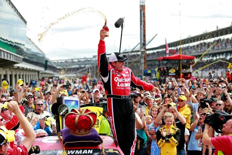 Hoosier Ryan Newman wins Brickyard 400