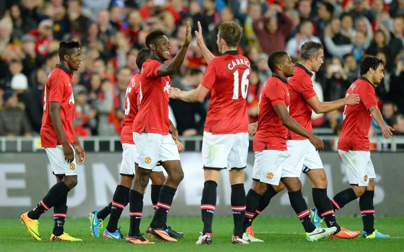 Man United gets first victory under Moyes era