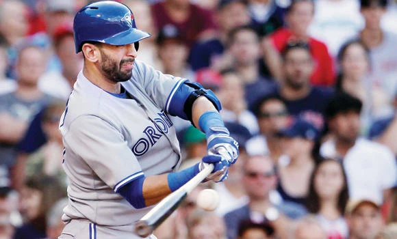 Bautista sparkles as Blue Jays down Red Sox