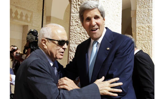 Arab League backs Palestinian stance in peace talks
