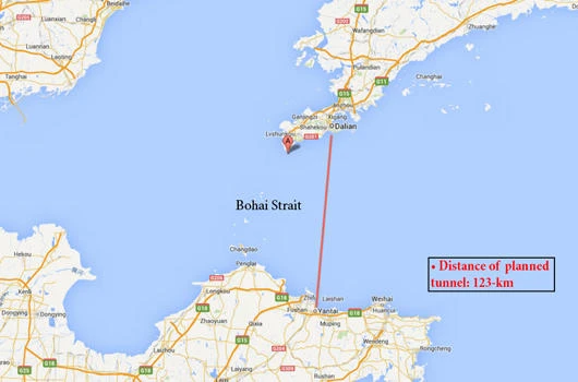 China plans world’s longest sea tunnel — report