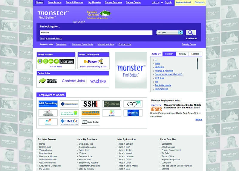 Online job postings decline in MENA