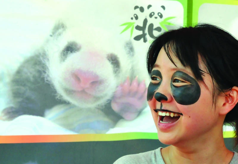 Baby-shower thrown for 1st panda born in Taiwan