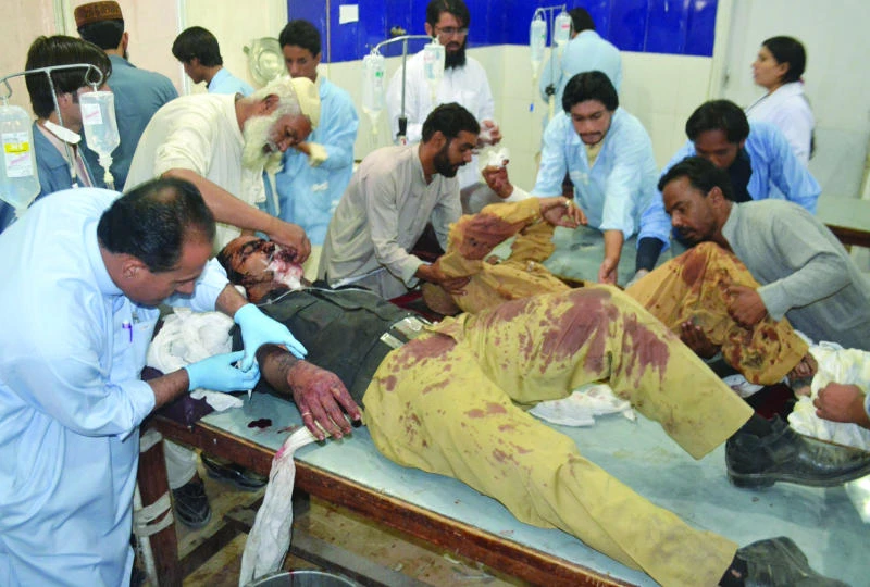 Rocket attack on train kills two in Pakistan