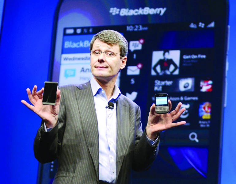 BlackBerry CEO may get almost $55.6m
