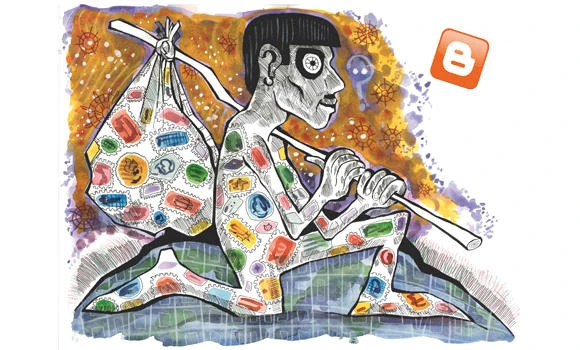 Blogger who shared too much silenced