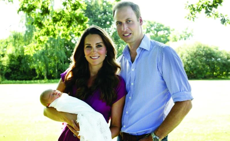 First portraits of Prince George — taken by grandpa