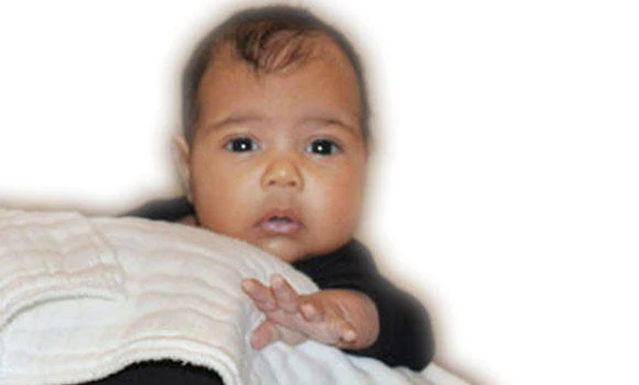 Kanye West unveils photo of baby on TV’s ‘Kris’