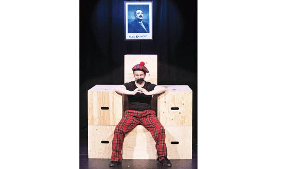 Blimps and ballads: Edinburgh comedians tackle independence