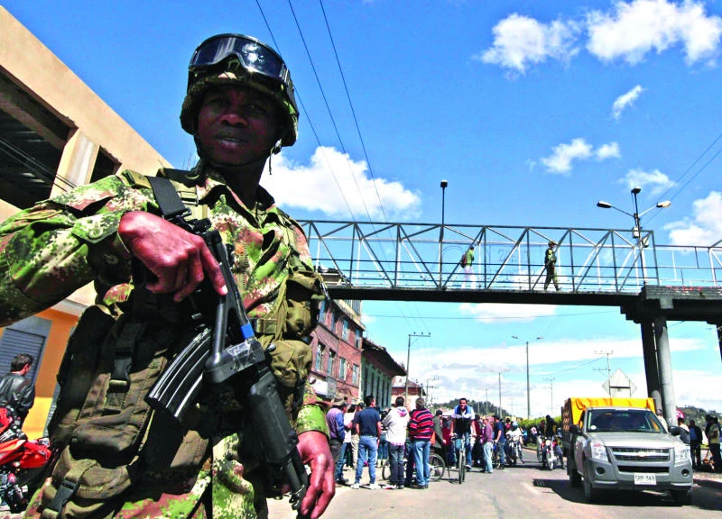 Colombia calls for calm as farm protests reach capital
