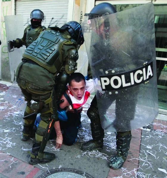 Troops deployed after rioting in Bogota