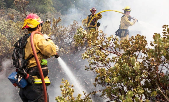Firefighters try to contain Yosemite fire