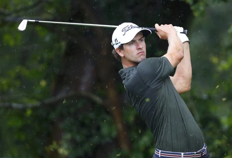 Scott keeps rolling as rain lets up at Oak Hill