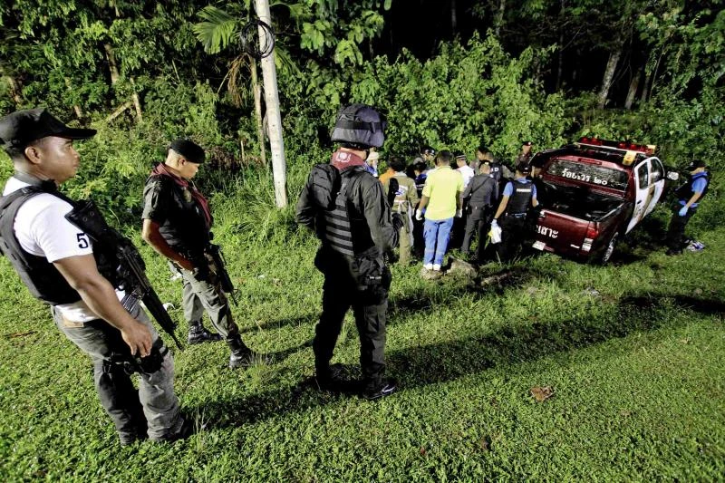 Setback to Thai peace talks as 4 cops killed