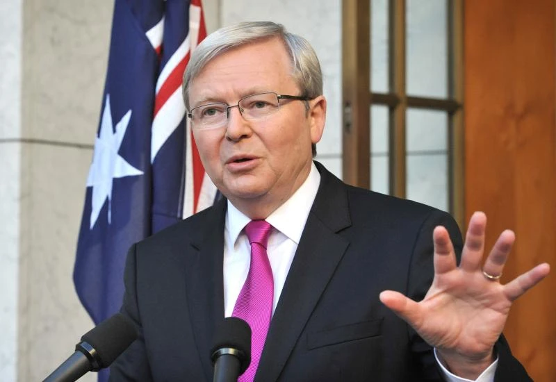 Australian PM Rudd calls election for Sept. 7