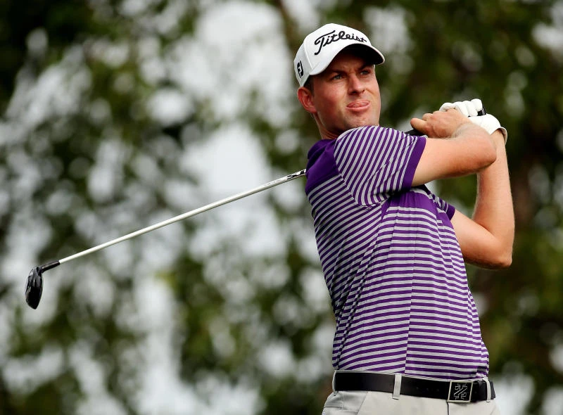 Simpson, Donald on top at weather-hit Barclays