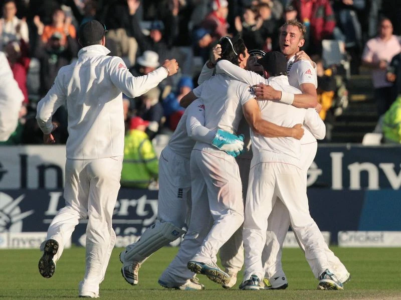 England wins 4th Ashes Test and series