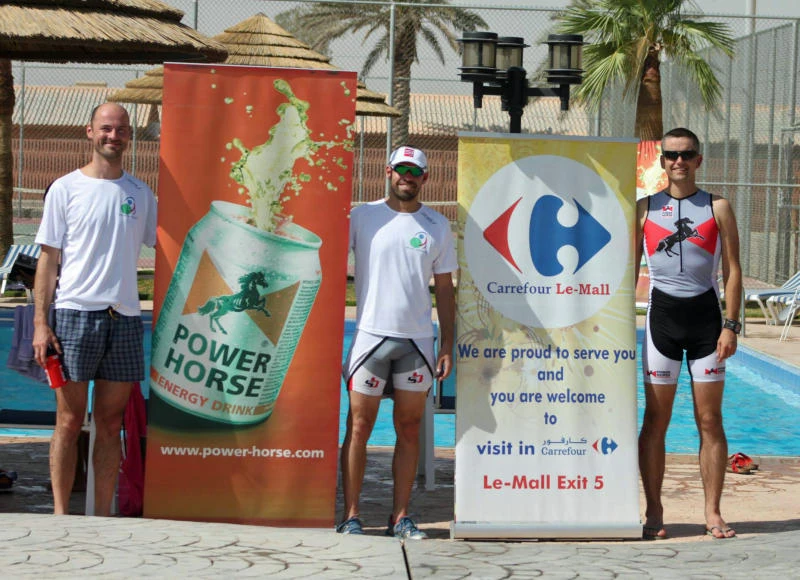 Castellanos tops sixth biathlon of Riyadh triathletes