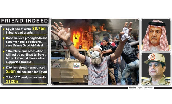 KSA throws weight behind Egypt