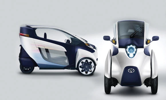 Toyota i-ROAD eco car offers low running costs, easy parking, maneuverability