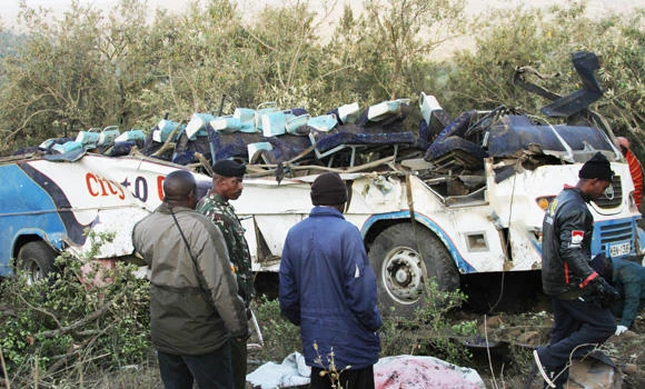 41 killed in Kenya bus crash