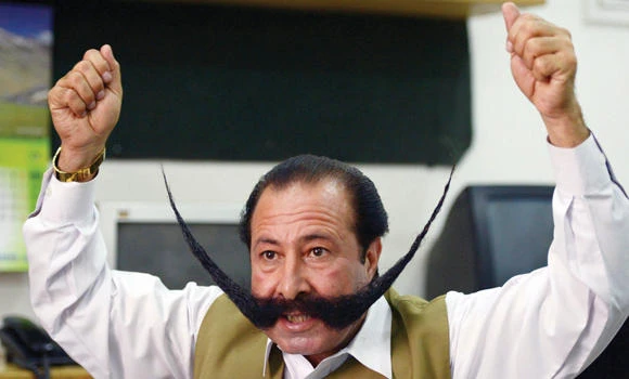 Dicing with death for a mustache in Pakistan