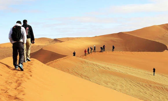Rejuvenating rains don’t come to Namibian desert