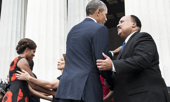 Obama at 50th anniversary embodies King’s dream