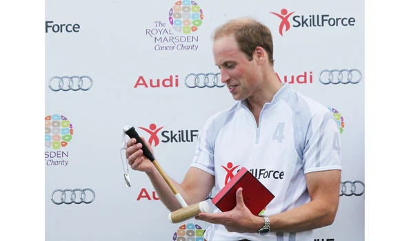 Diaper duty: Prince William tells of fatherhood