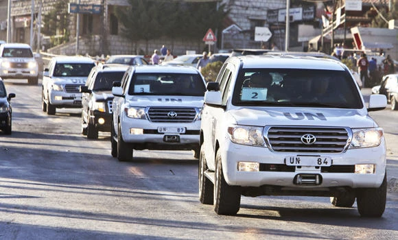 UN inspectors leave Syria as US edges toward strike