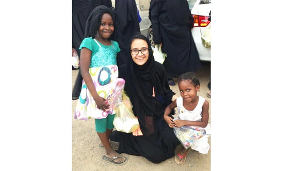 Volunteers share Eid happiness