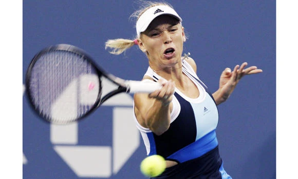 Wozniacki roars into third round at US Open