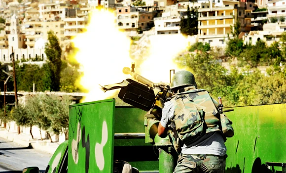 Syrian army moves to retake Christian village