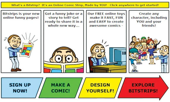 Bitstrips: Create your own comic