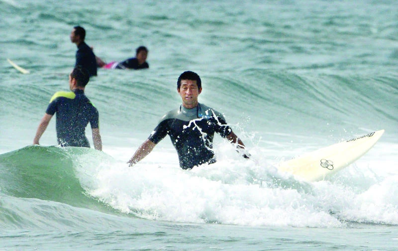 Sun, sand, surf and radiation in shadow of Fukushima