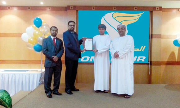 Oman Air Learning and
Development honored