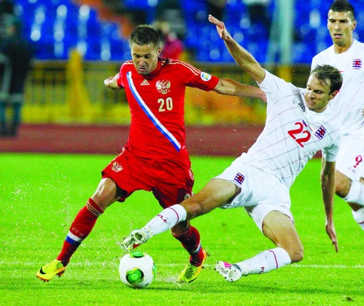 Russia sails past Luxemburg 4-1 in World Cup qualifier